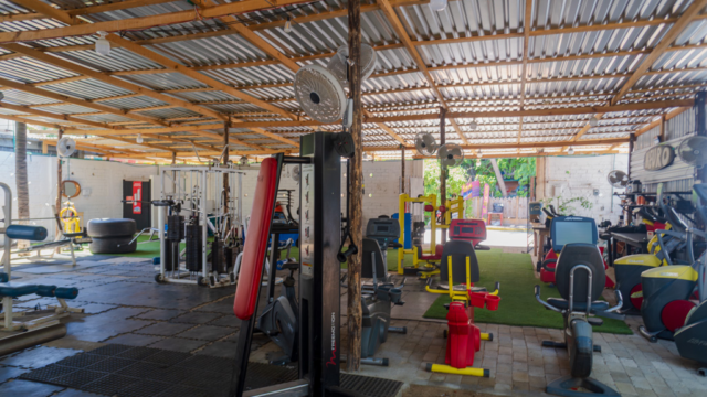 Gym in Zipolite, Oaxaca. Playa Zipolite