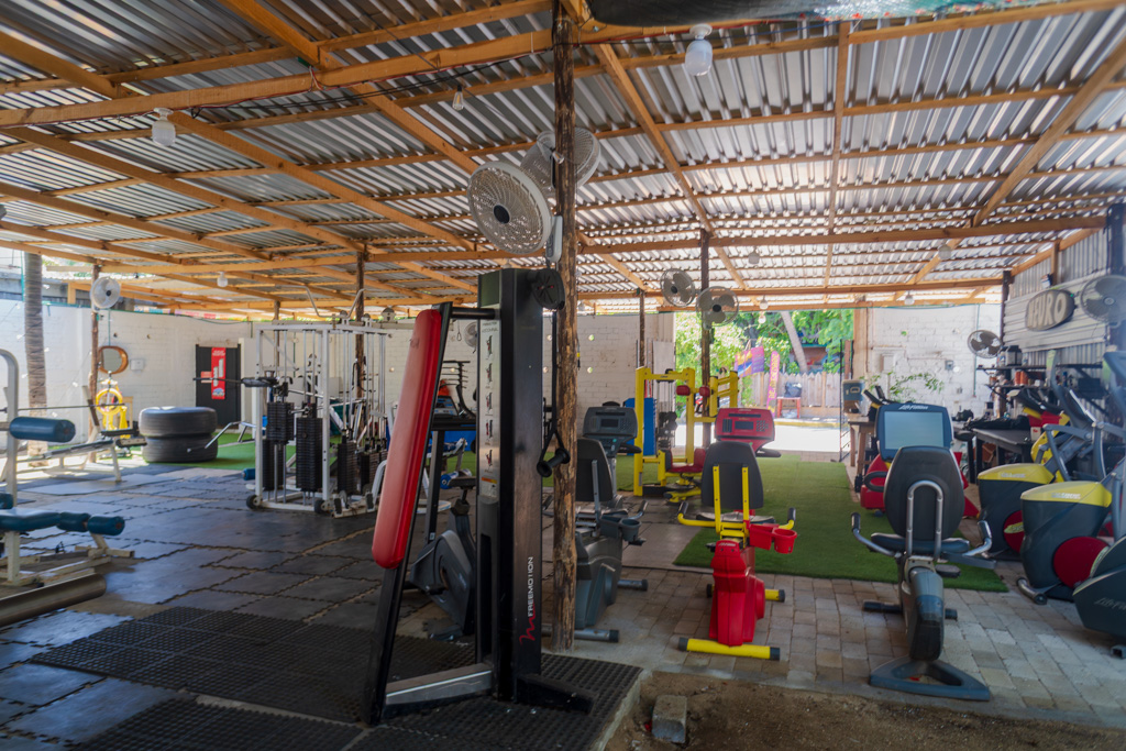 Gym in Zipolite, Oaxaca. Playa Zipolite
