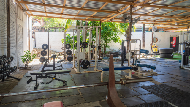 Gym in Zipolite, Oaxaca. Playa Zipolite