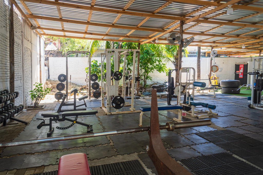 Gym in Zipolite, Oaxaca. Playa Zipolite